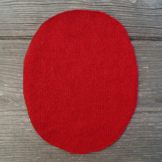 Flicken Seide/Kaschmir - Rot - Repariererei
