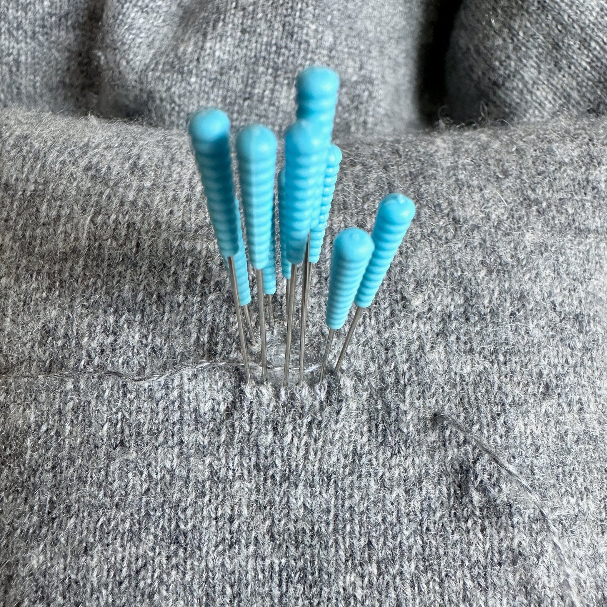 Stecknadeln mit geriffeltem Griff - Taylor Seville Magic Pins™ - Repariererei