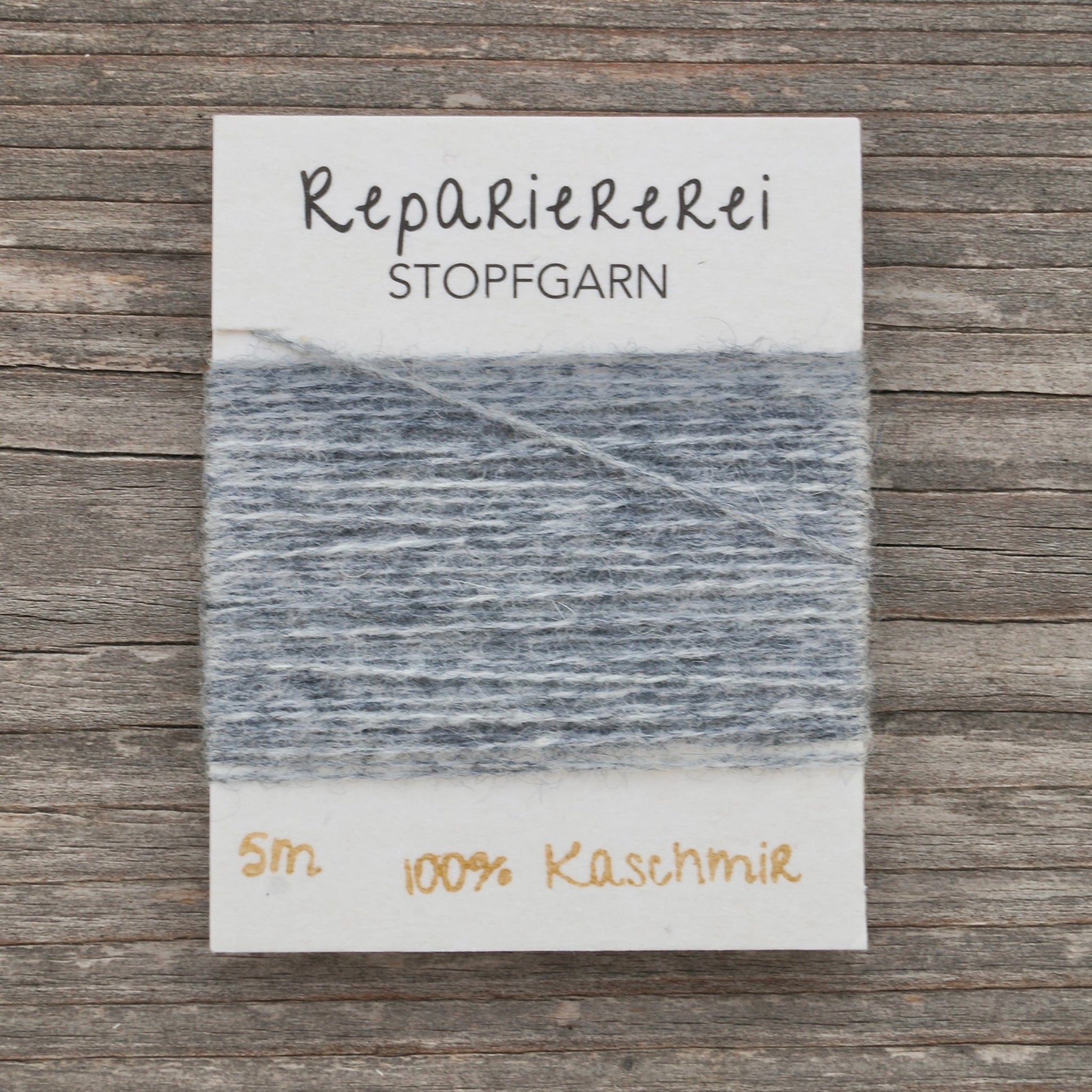 Stopfgarn Kaschmir 0006 Grau kalt - Repariererei