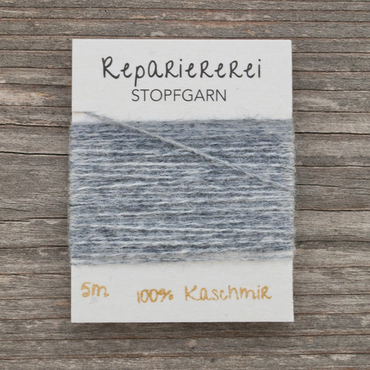 Stopfgarn Kaschmir 0006 Grau kalt - Repariererei