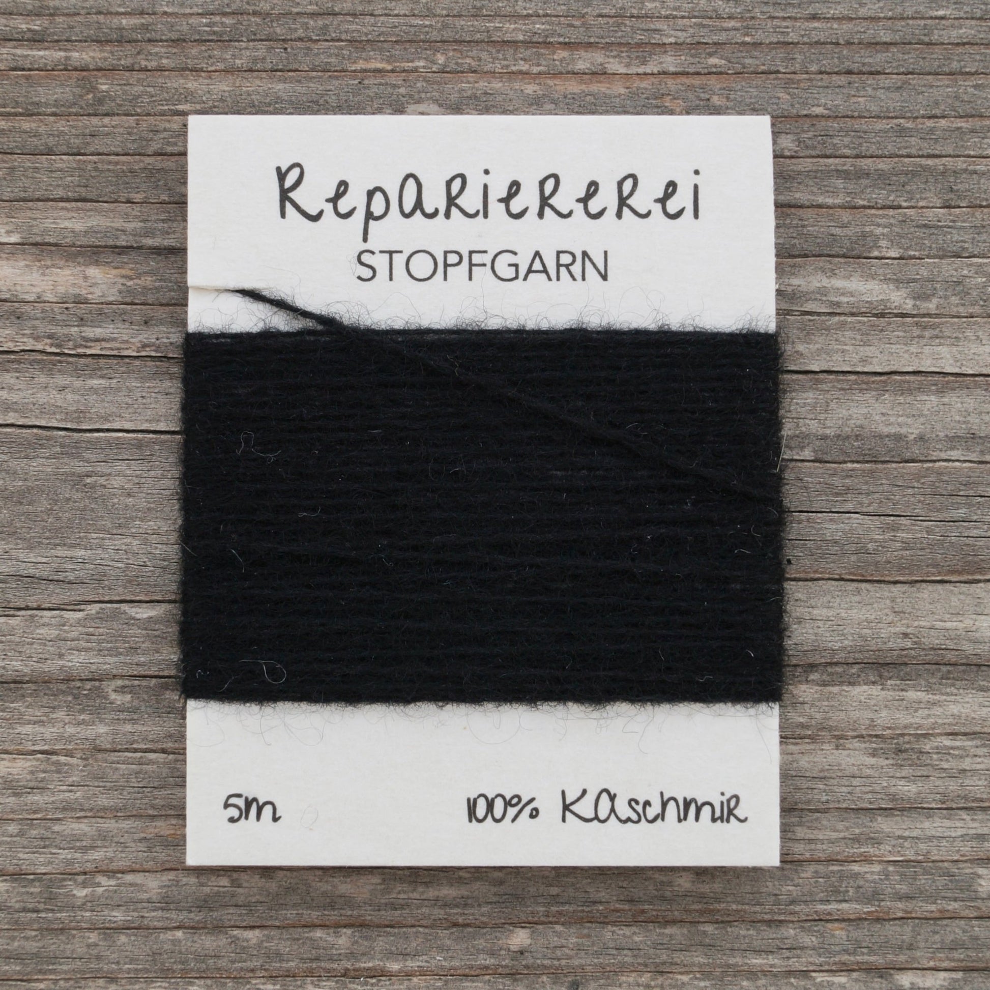 Stopfgarn Kaschmir 0014 Schwarz - Repariererei