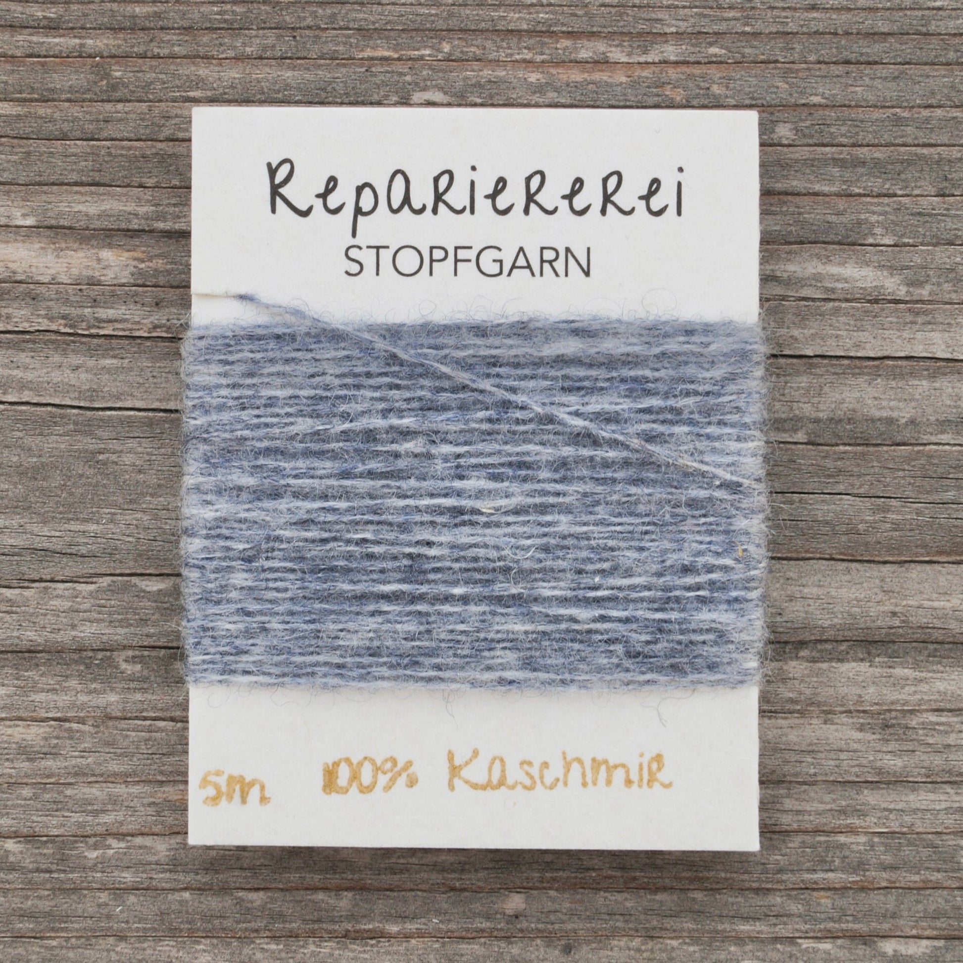 Stopfgarn Kaschmir 0023 Blaugrau - Repariererei