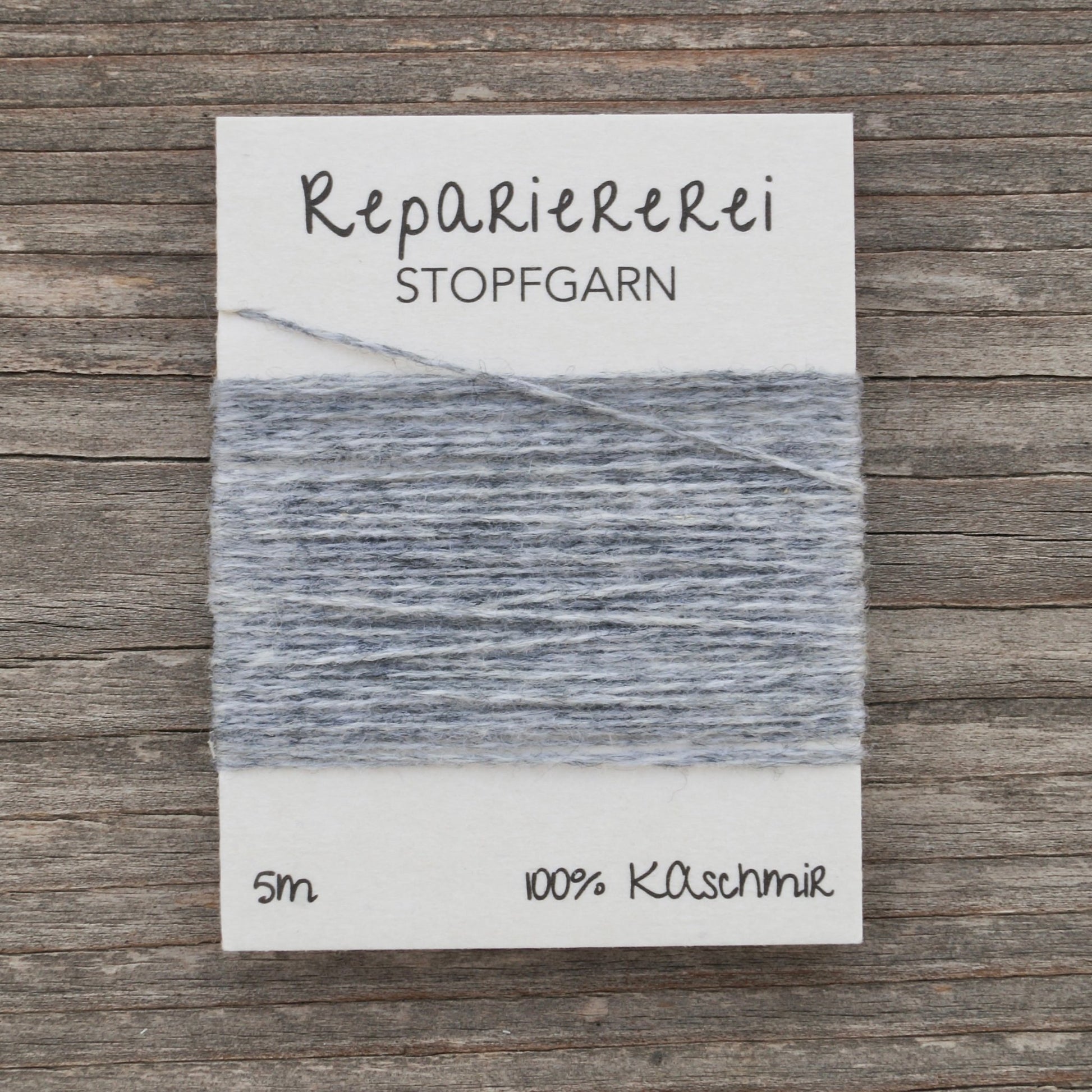 Stopfgarn Kaschmir 0027 Grau warm - Repariererei