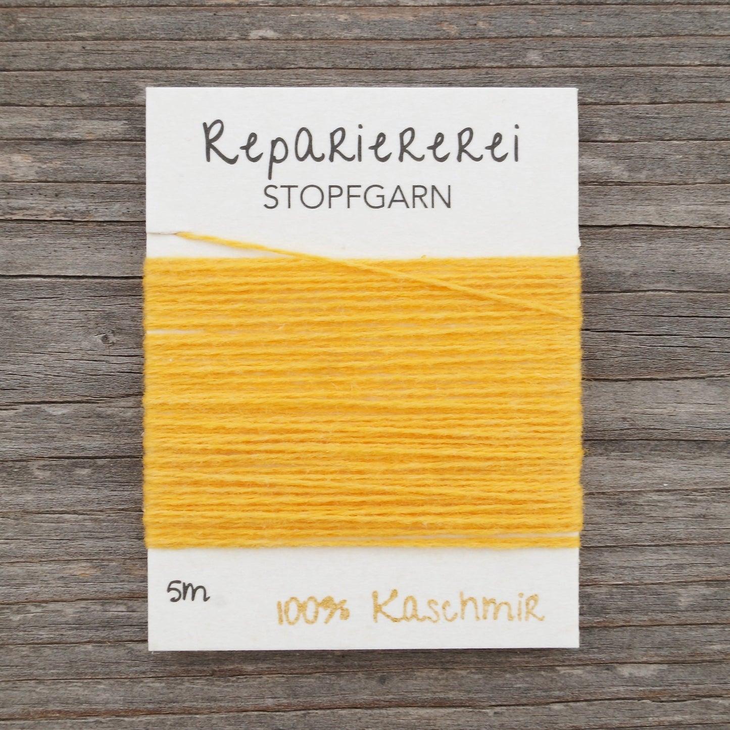 Stopfgarn Kaschmir 1016 Sonnengelb - Repariererei