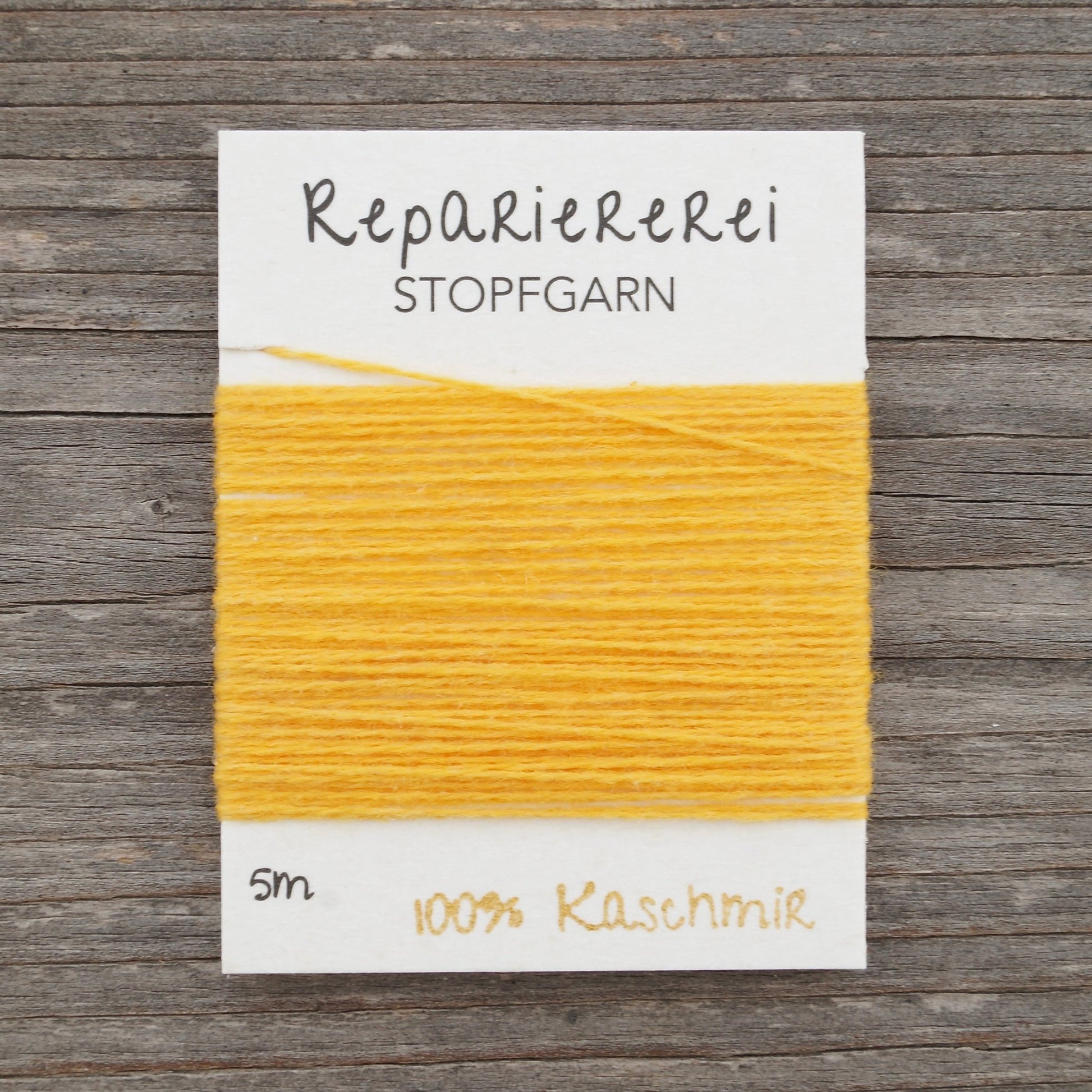 Stopfgarn Kaschmir 1016 Sonnengelb - Repariererei