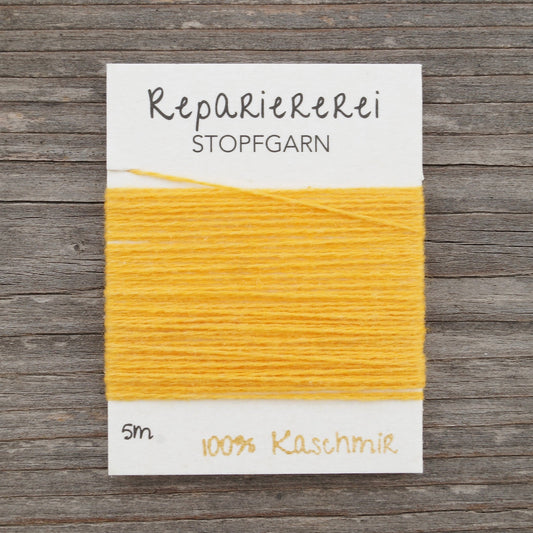 Stopfgarn Kaschmir 1016 Sonnengelb - Repariererei