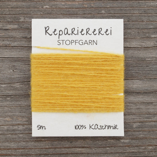Stopfgarn Kaschmir 1020 Sanftes Gelb - Repariererei