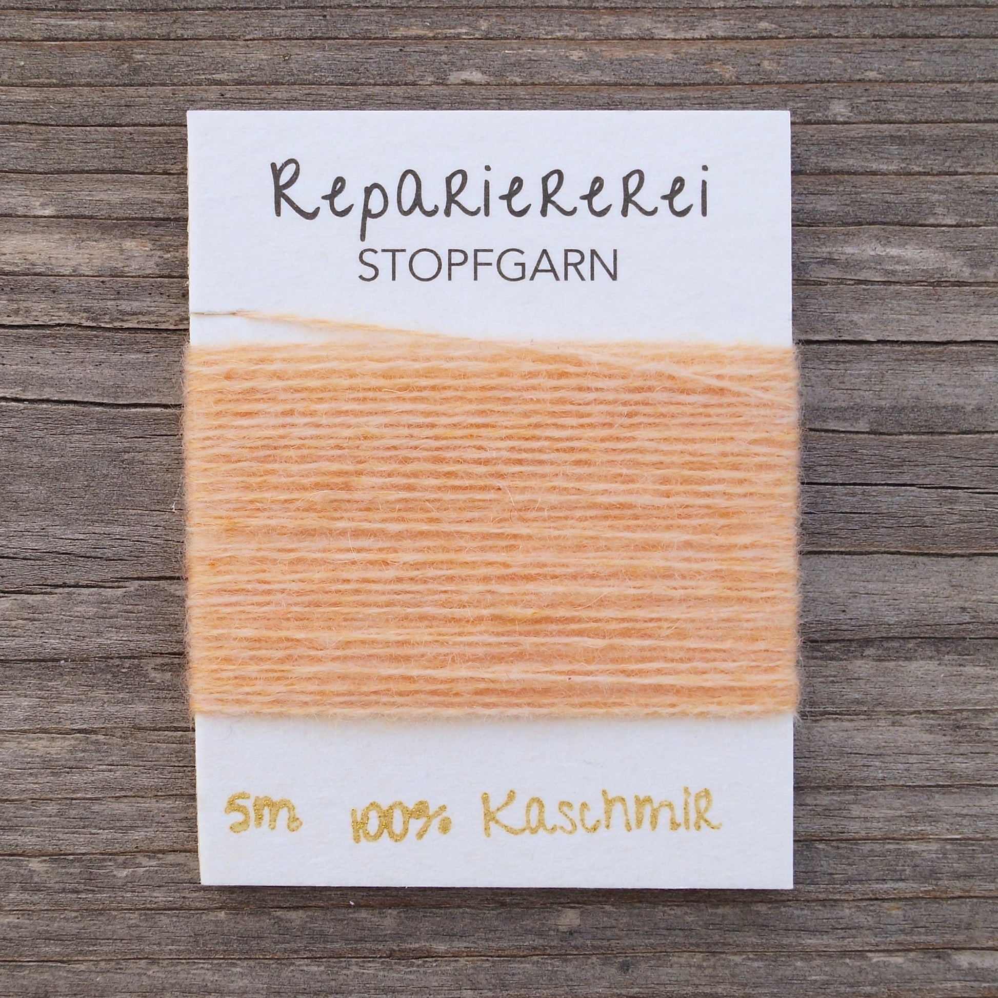 Stopfgarn Kaschmir 2014 Pfirsich - Repariererei