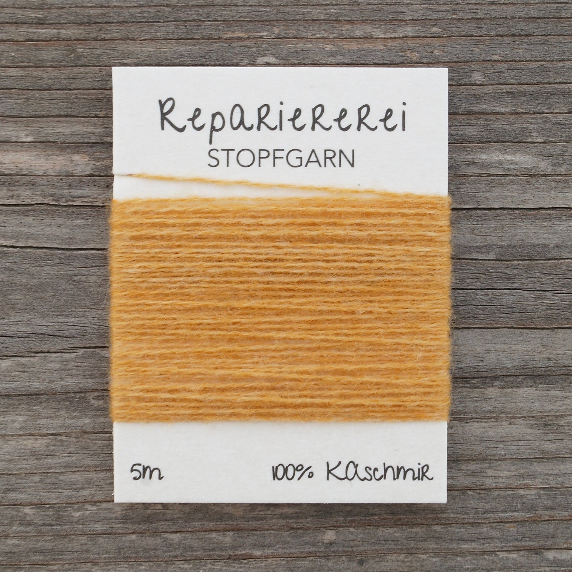 Stopfgarn Kaschmir 2020 Gelb - Orange - Repariererei