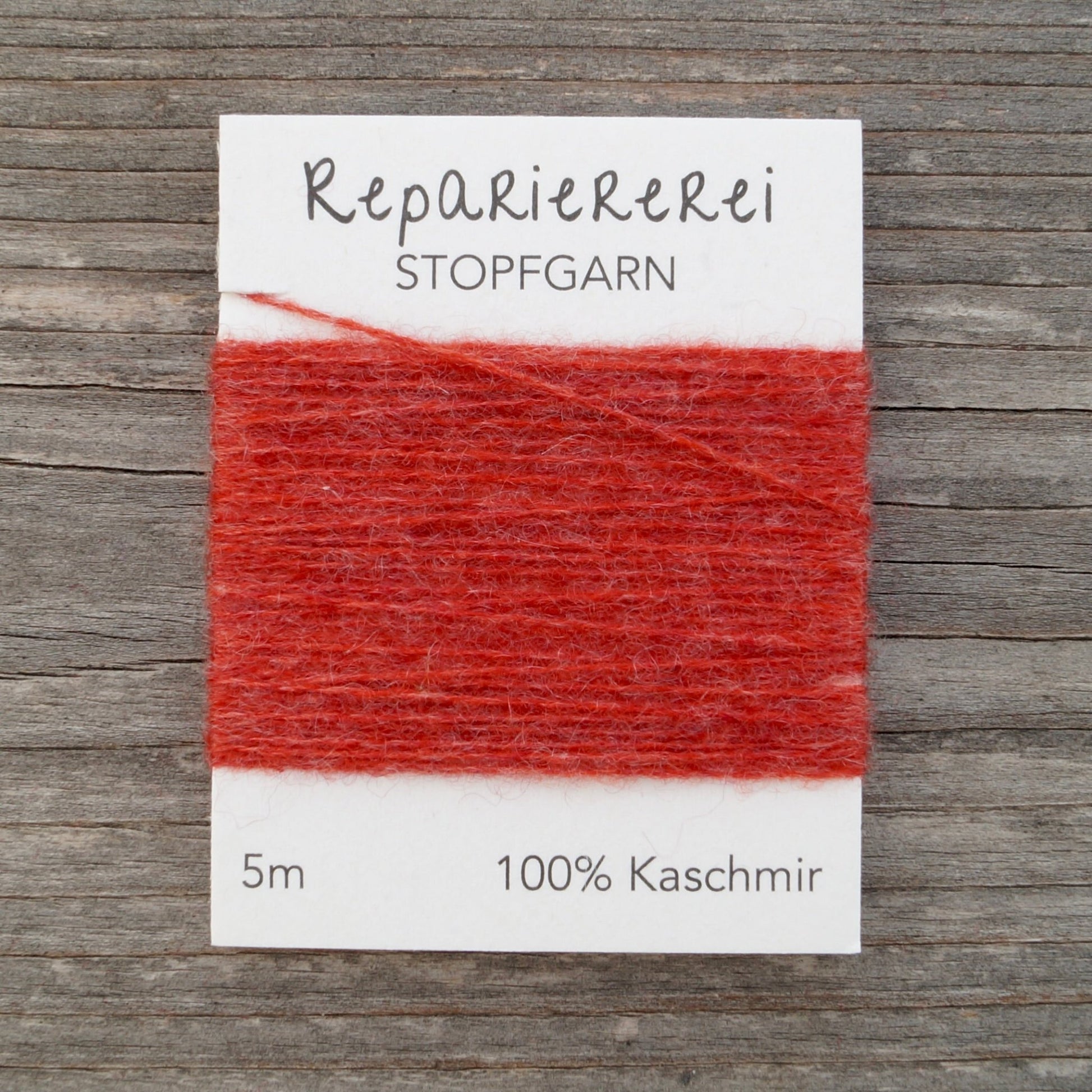 Stopfgarn Kaschmir 3019 Kupferrot - Repariererei