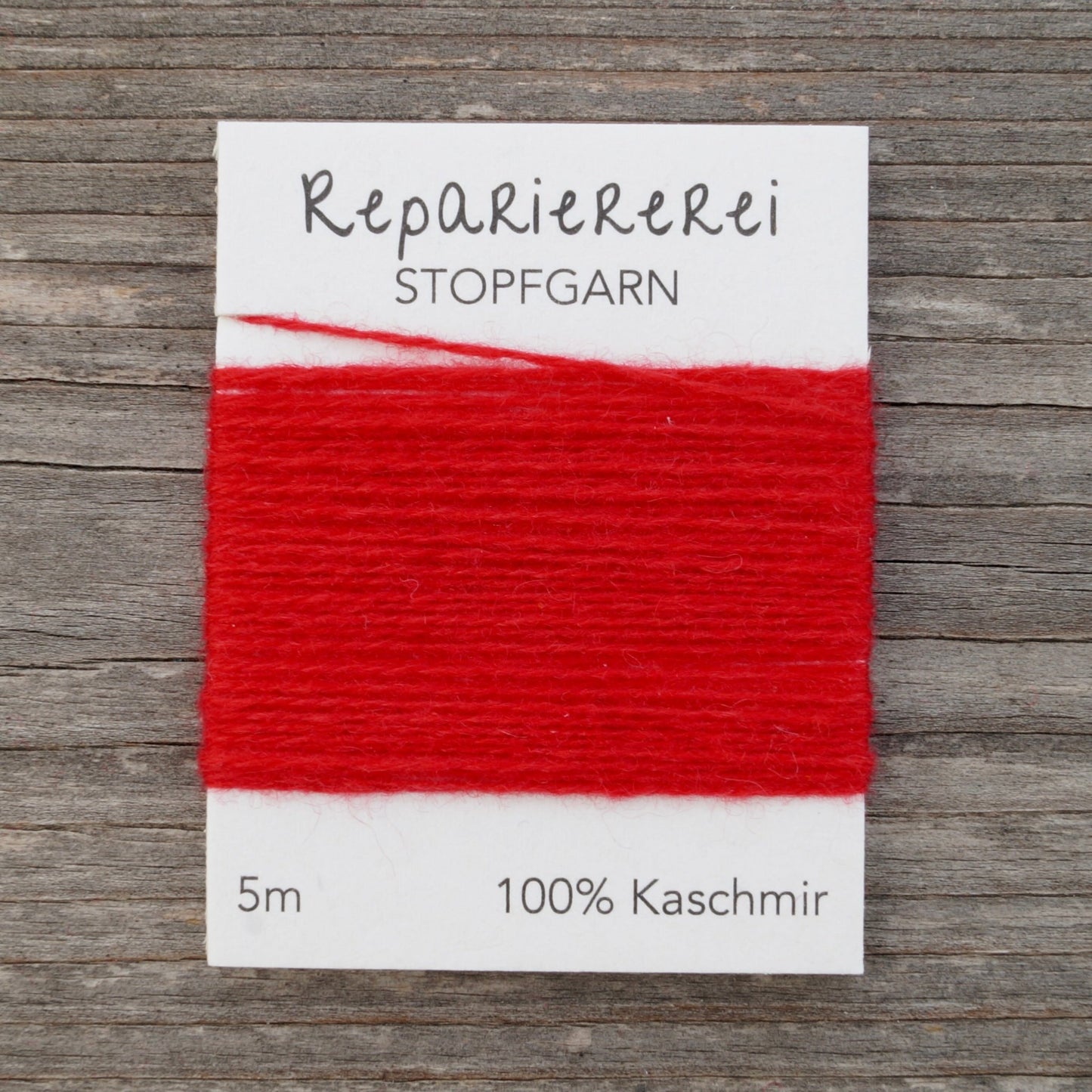 Stopfgarn Kaschmir 3020 Rot - Repariererei