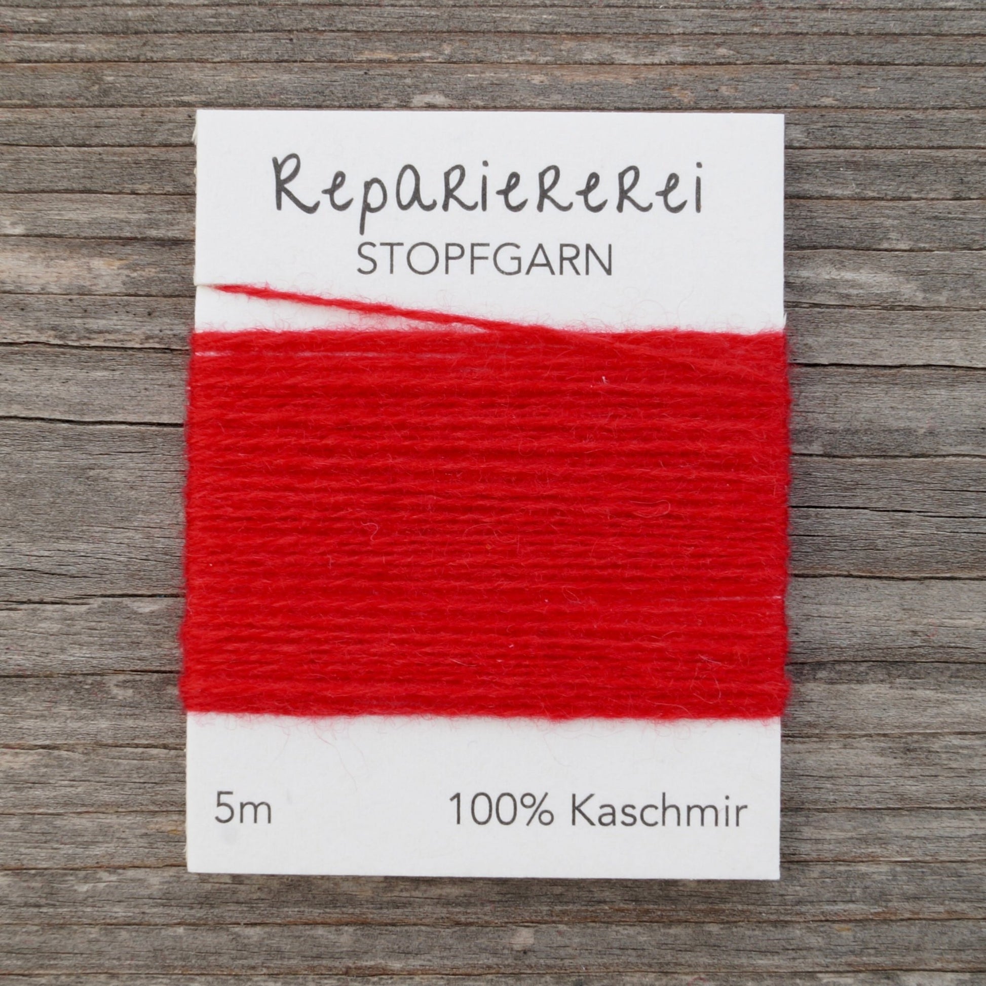 Stopfgarn Kaschmir 3020 Rot - Repariererei