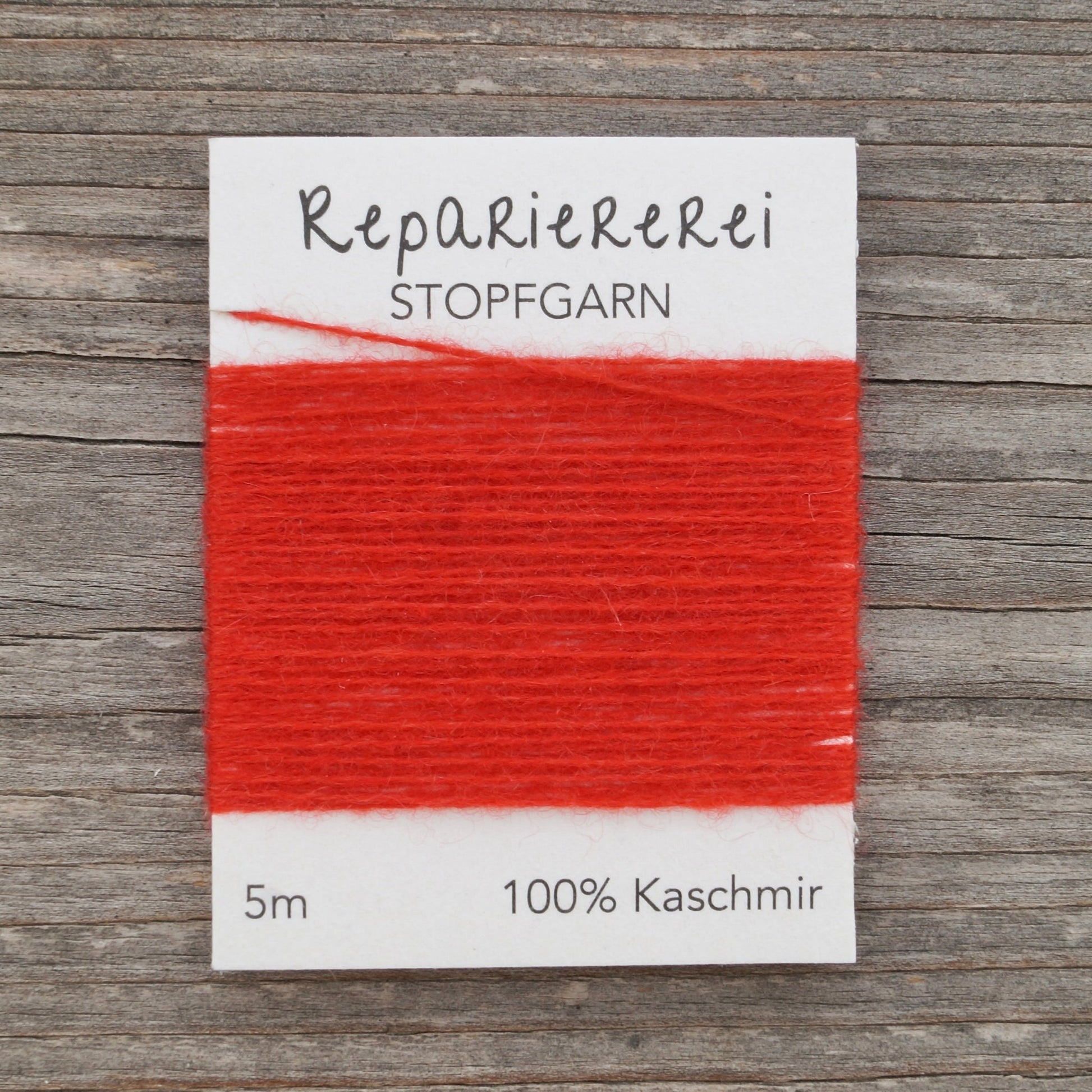 Stopfgarn Kaschmir 3022 Orange - Rot - Repariererei