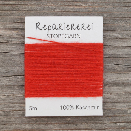 Stopfgarn Kaschmir 3022 Orange - Rot - Repariererei