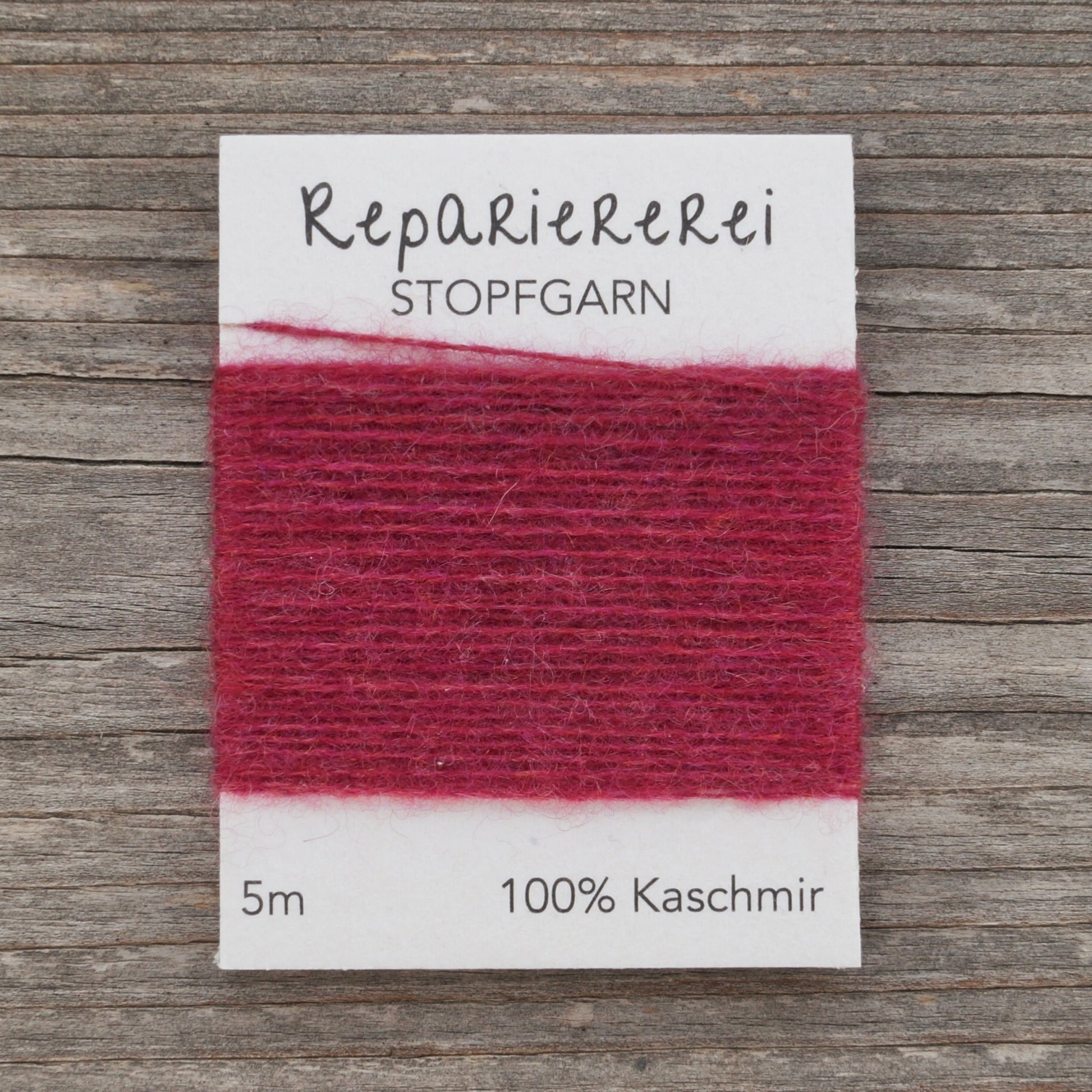Stopfgarn Kaschmir 4035 Rosarot dunkel - Repariererei