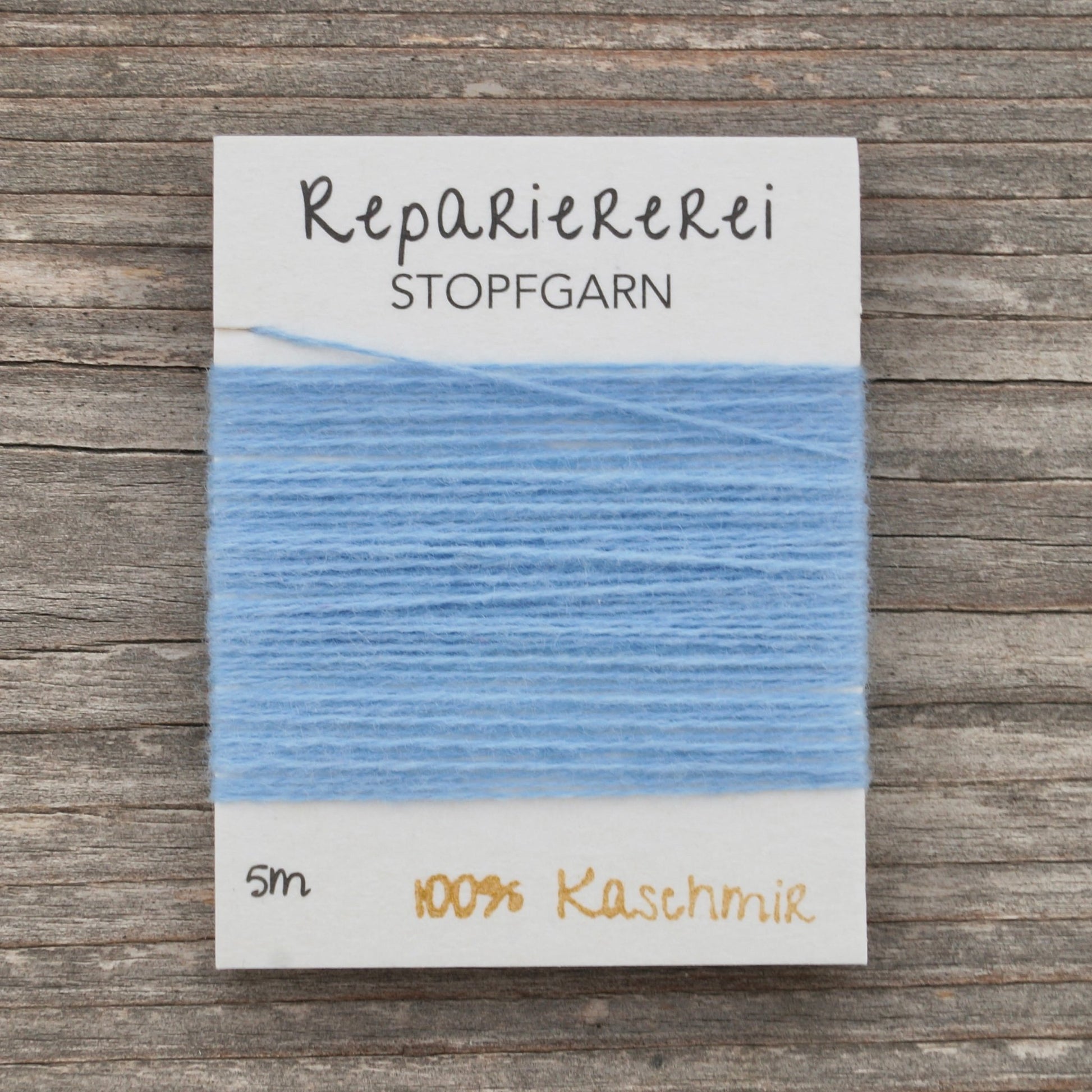 Stopfgarn Kaschmir 6026 Himmelblau - Repariererei
