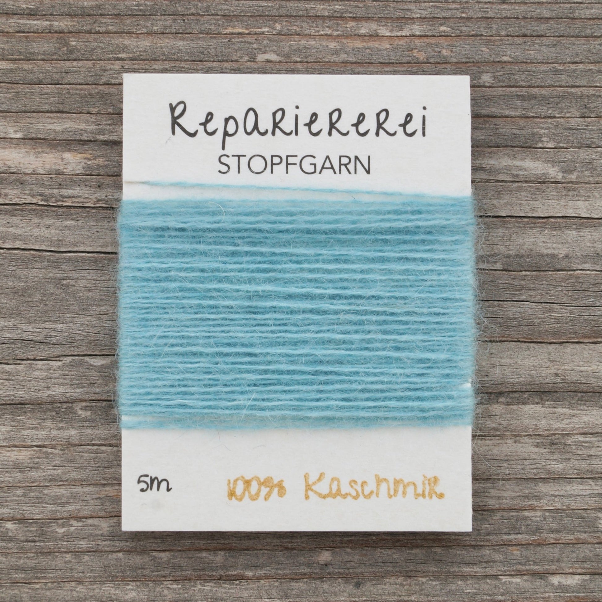 Stopfgarn Kaschmir 6031 Sanftes Seeblau - Repariererei