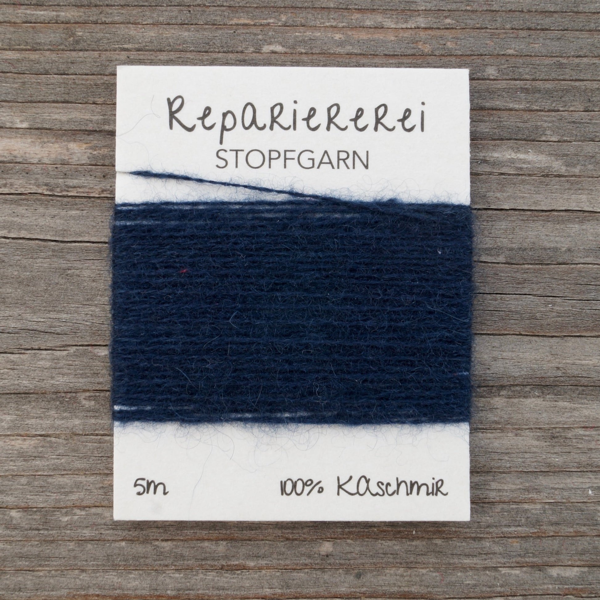 Stopfgarn Kaschmir 6039 Navy hell - Repariererei