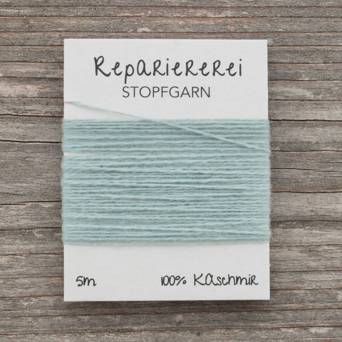 Stopfgarn Kaschmir 8026 Graugrün - Repariererei