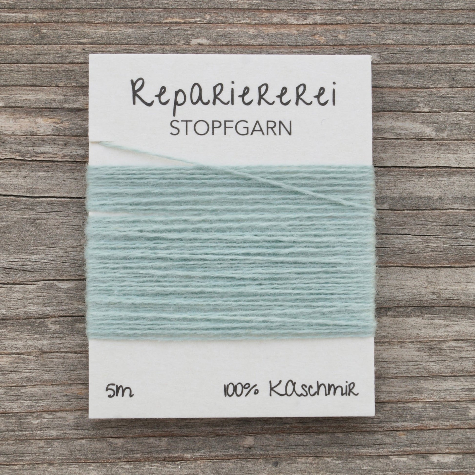 Stopfgarn Kaschmir 8026 Graugrün - Repariererei