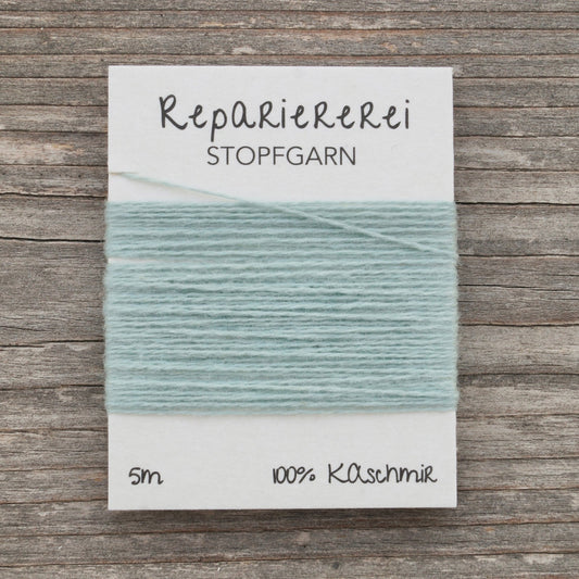 Stopfgarn Kaschmir 8026 Graugrün - Repariererei