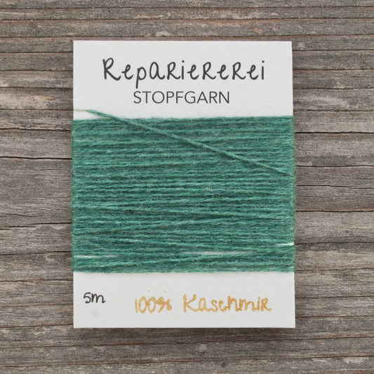 Stopfgarn Kaschmir 8027 Grün - Repariererei