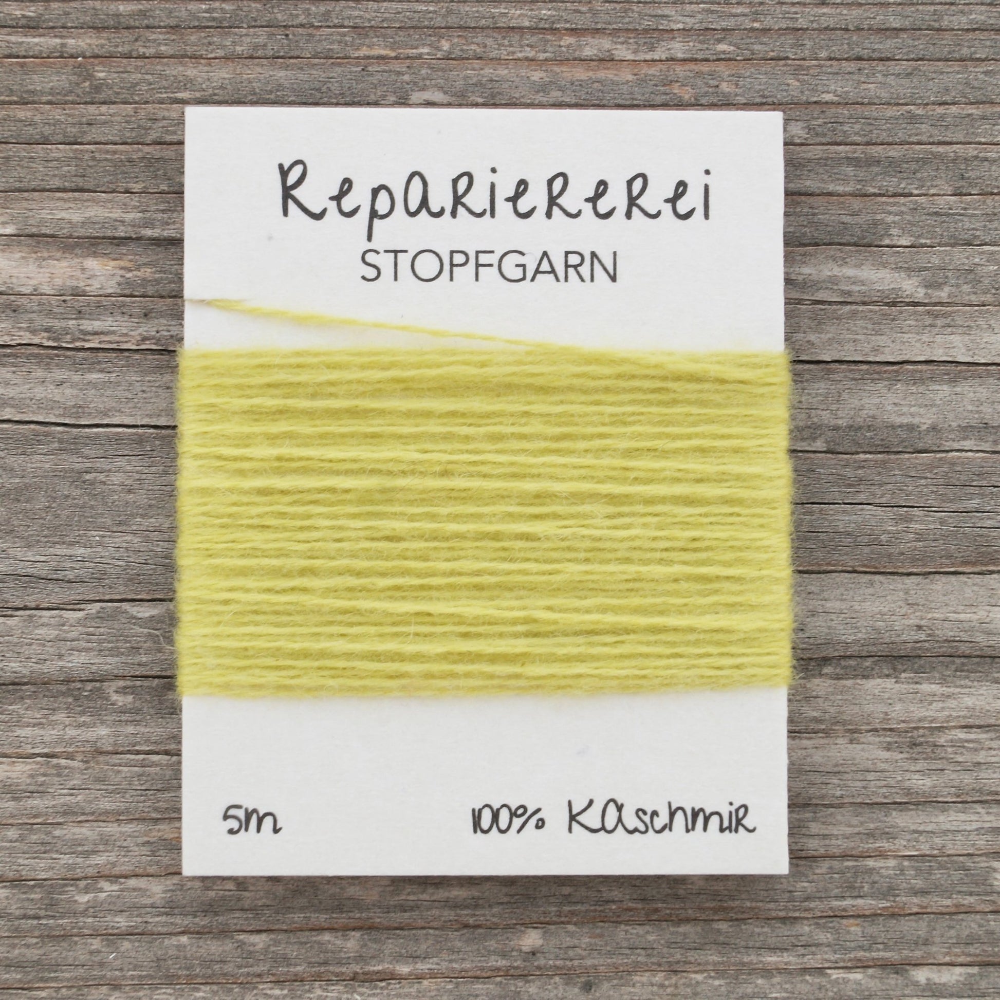 Stopfgarn Kaschmir 8038 Limette - Repariererei