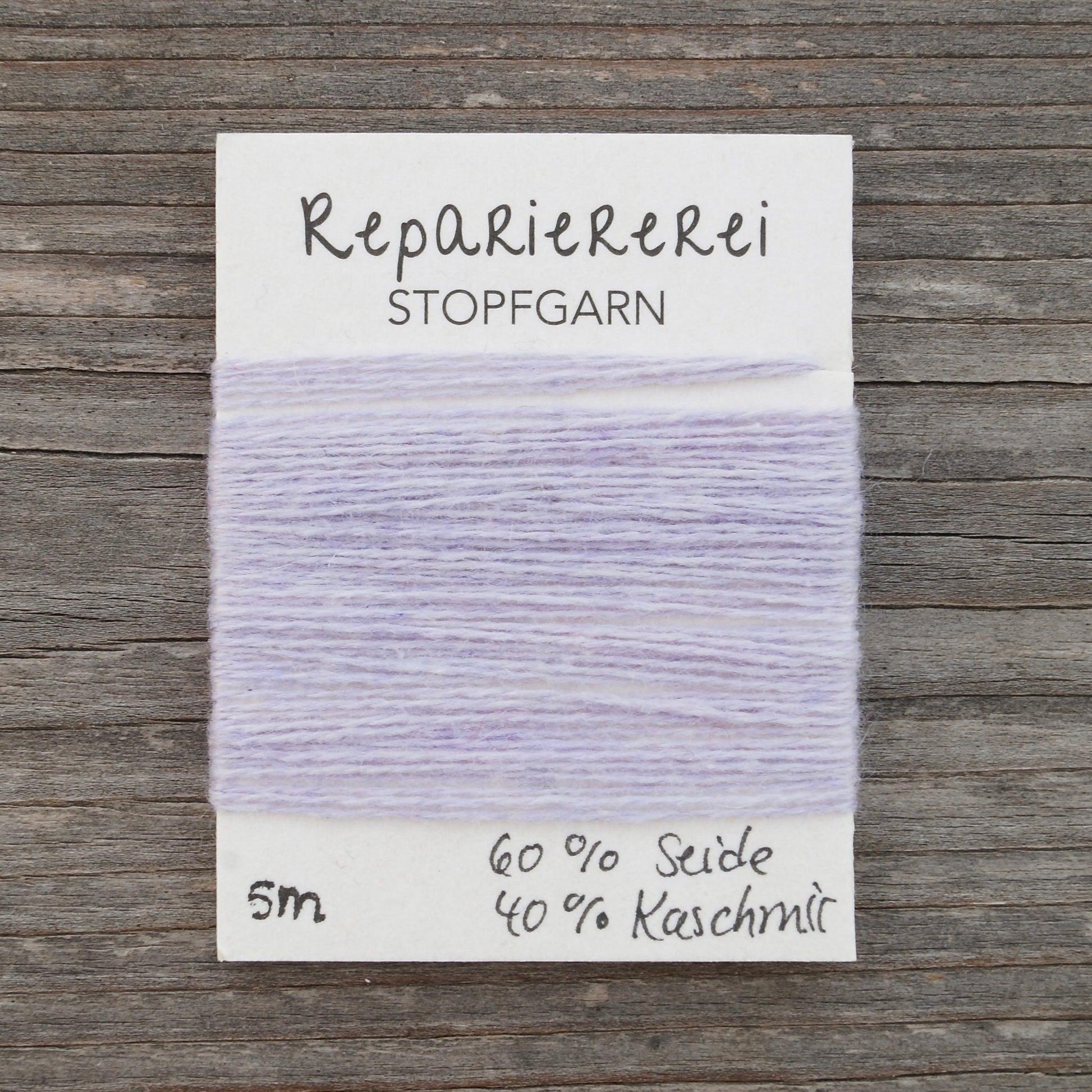 Stopfgarn Seide/Kaschmir 5019 Pastelllila - Repariererei