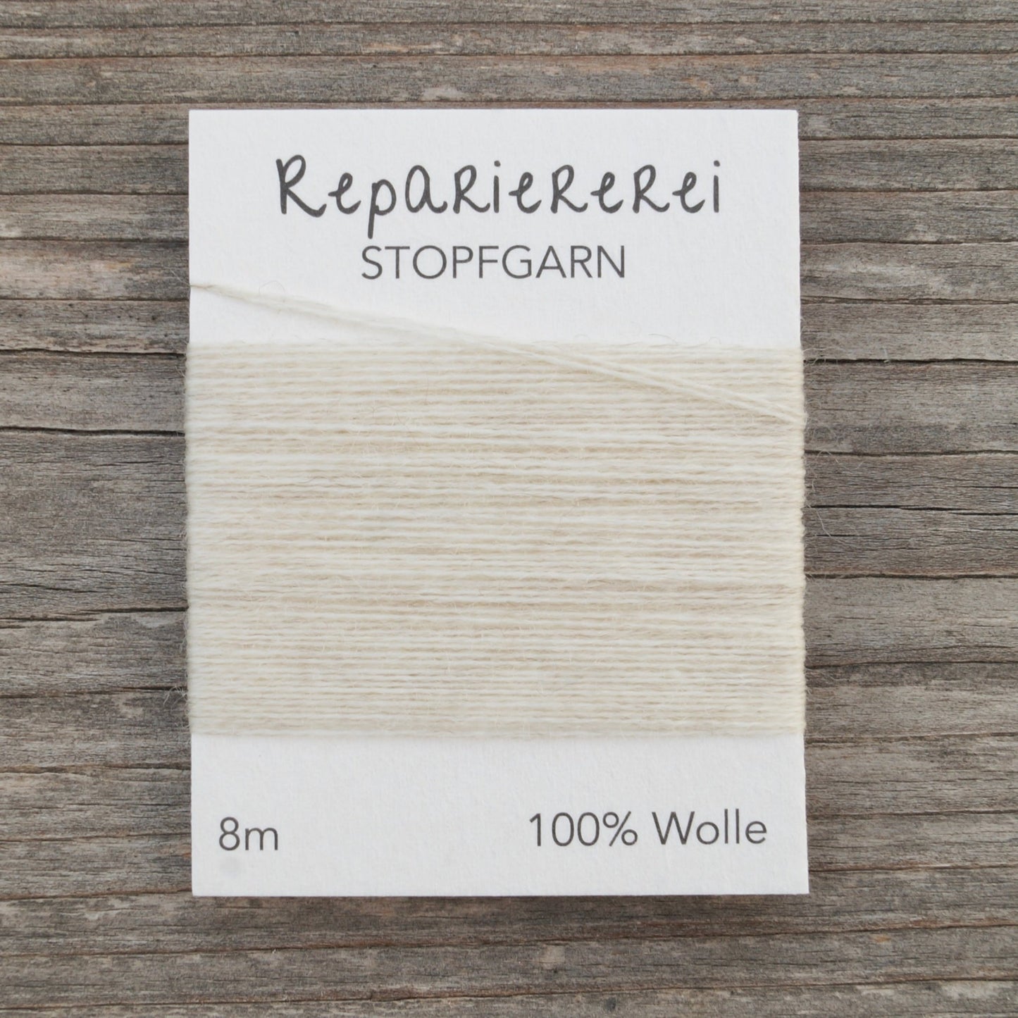 Stopfgarn Wolle 0037 Natur - Repariererei