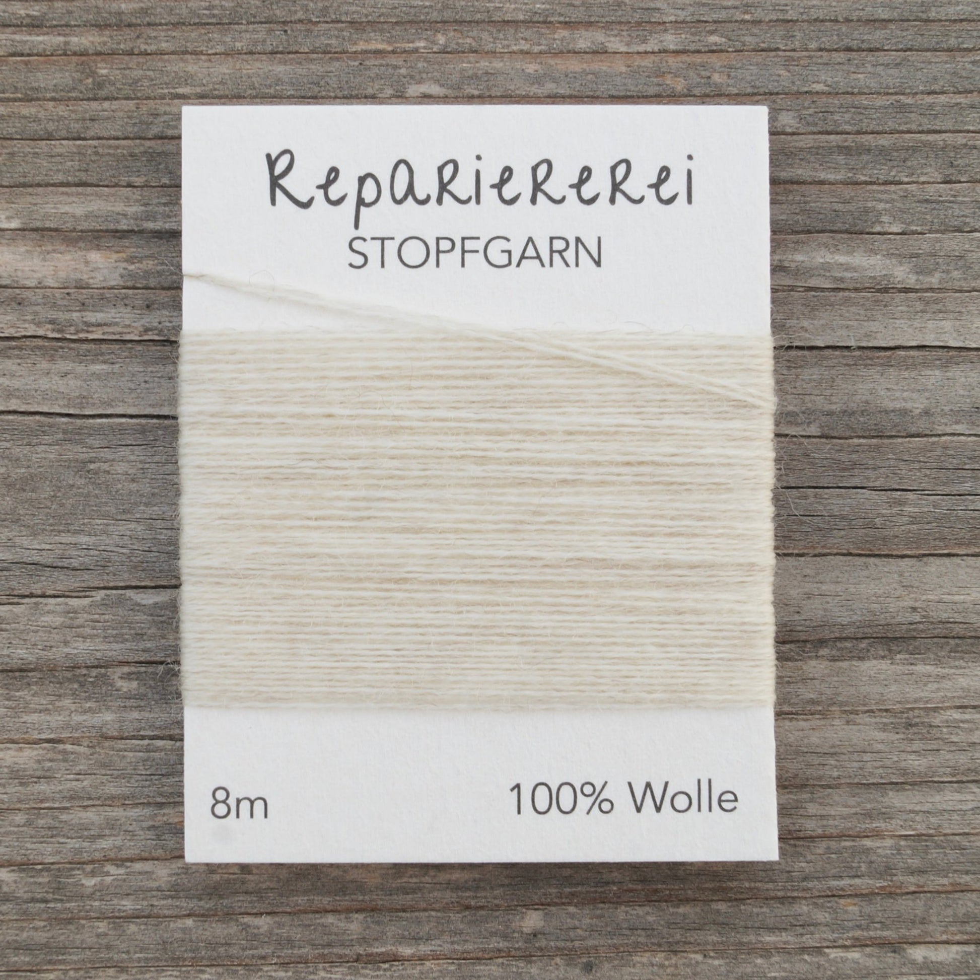 Stopfgarn Wolle 0037 Natur - Repariererei