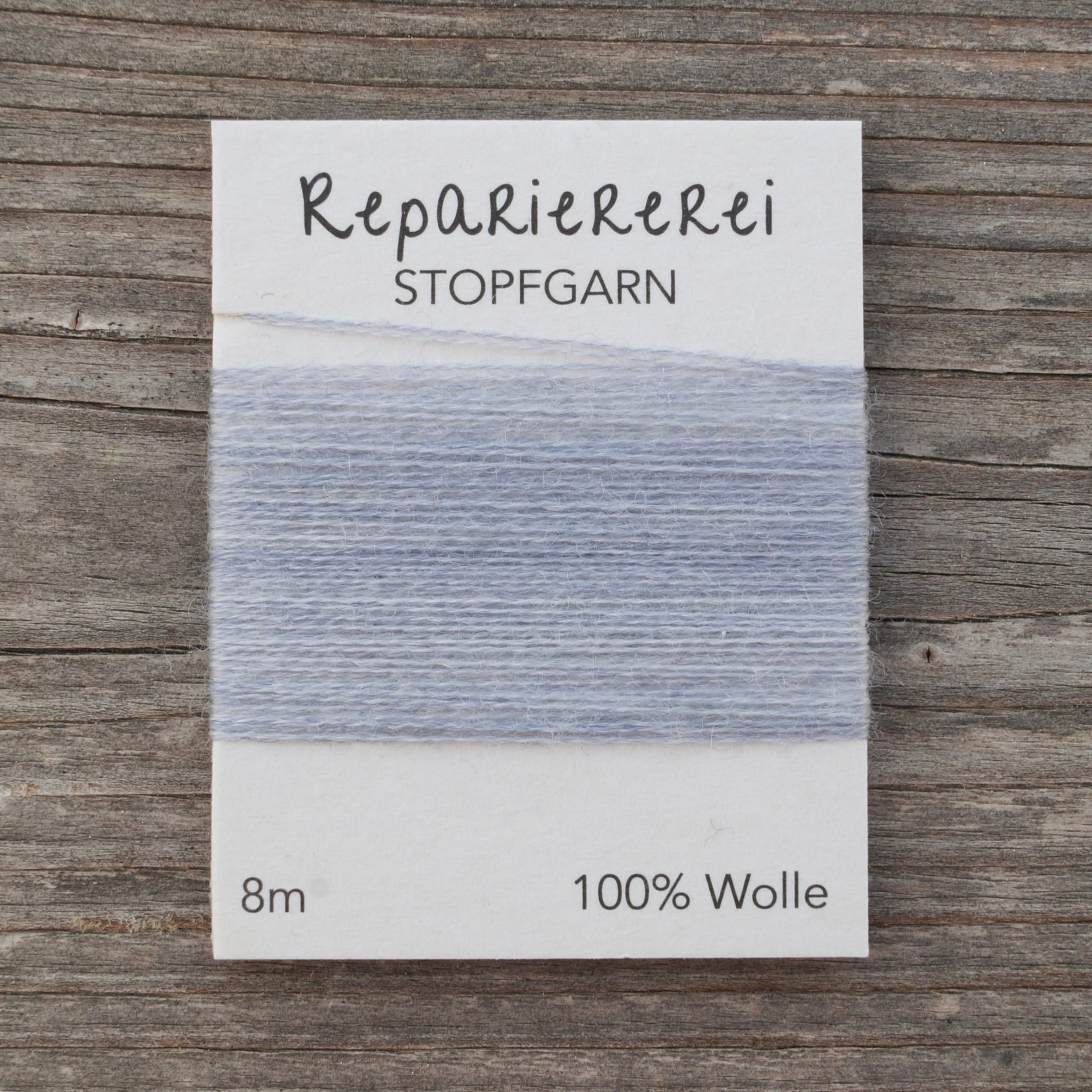Stopfgarn Wolle 0053 Blaugrau hell - Repariererei