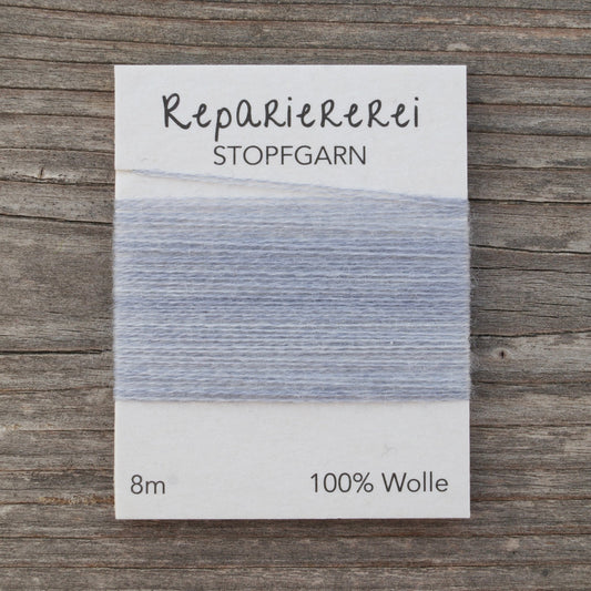 Stopfgarn Wolle 0053 Blaugrau hell - Repariererei