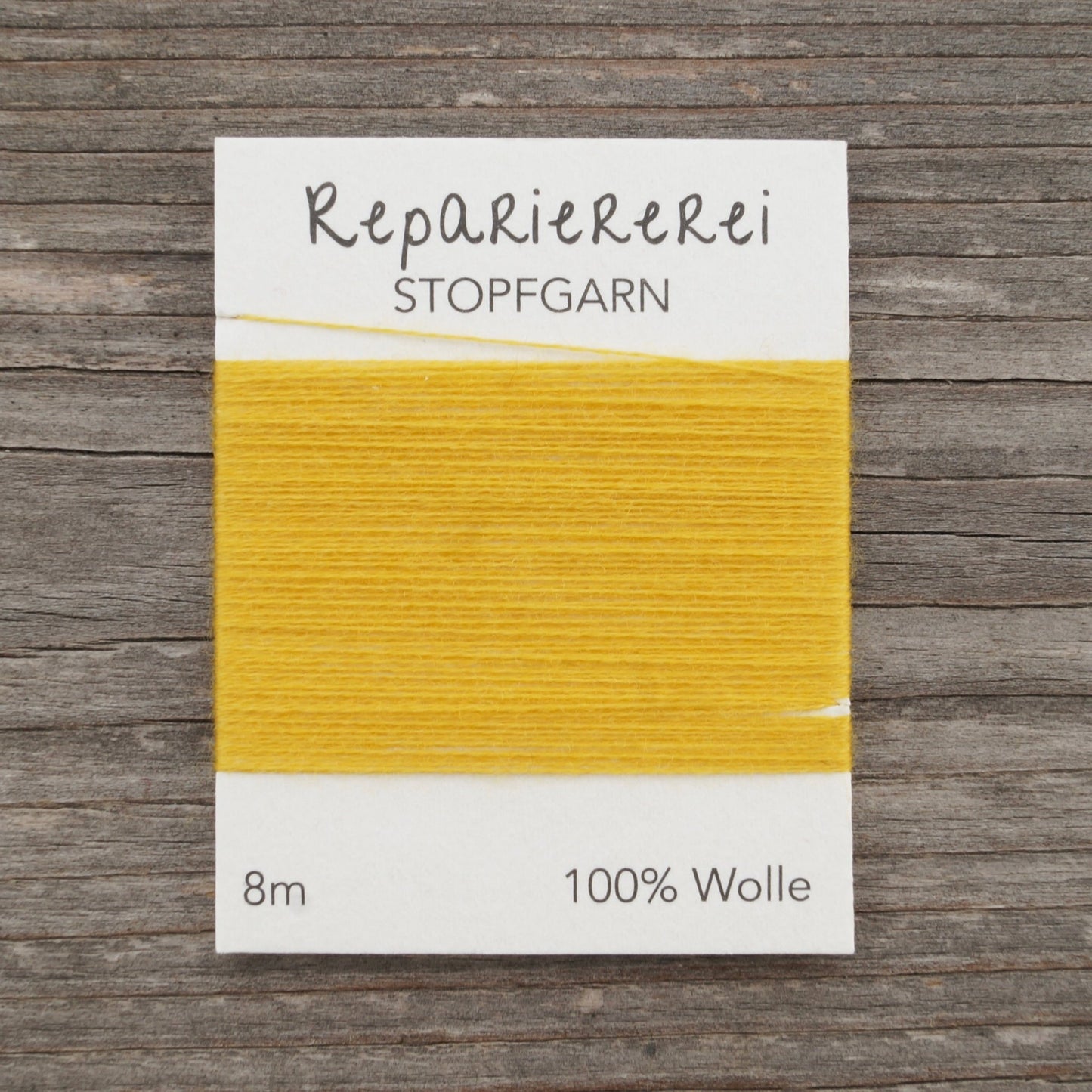 Stopfgarn Wolle 1021 Gelb - Repariererei