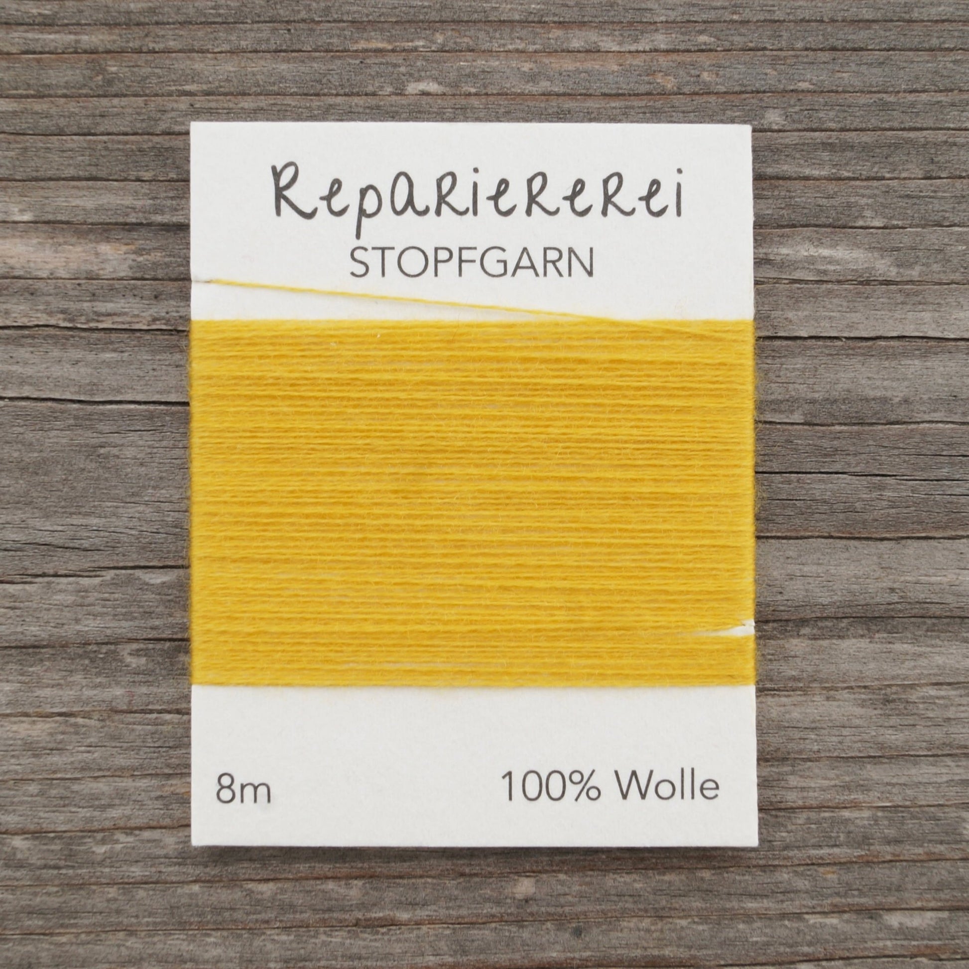 Stopfgarn Wolle 1021 Gelb - Repariererei