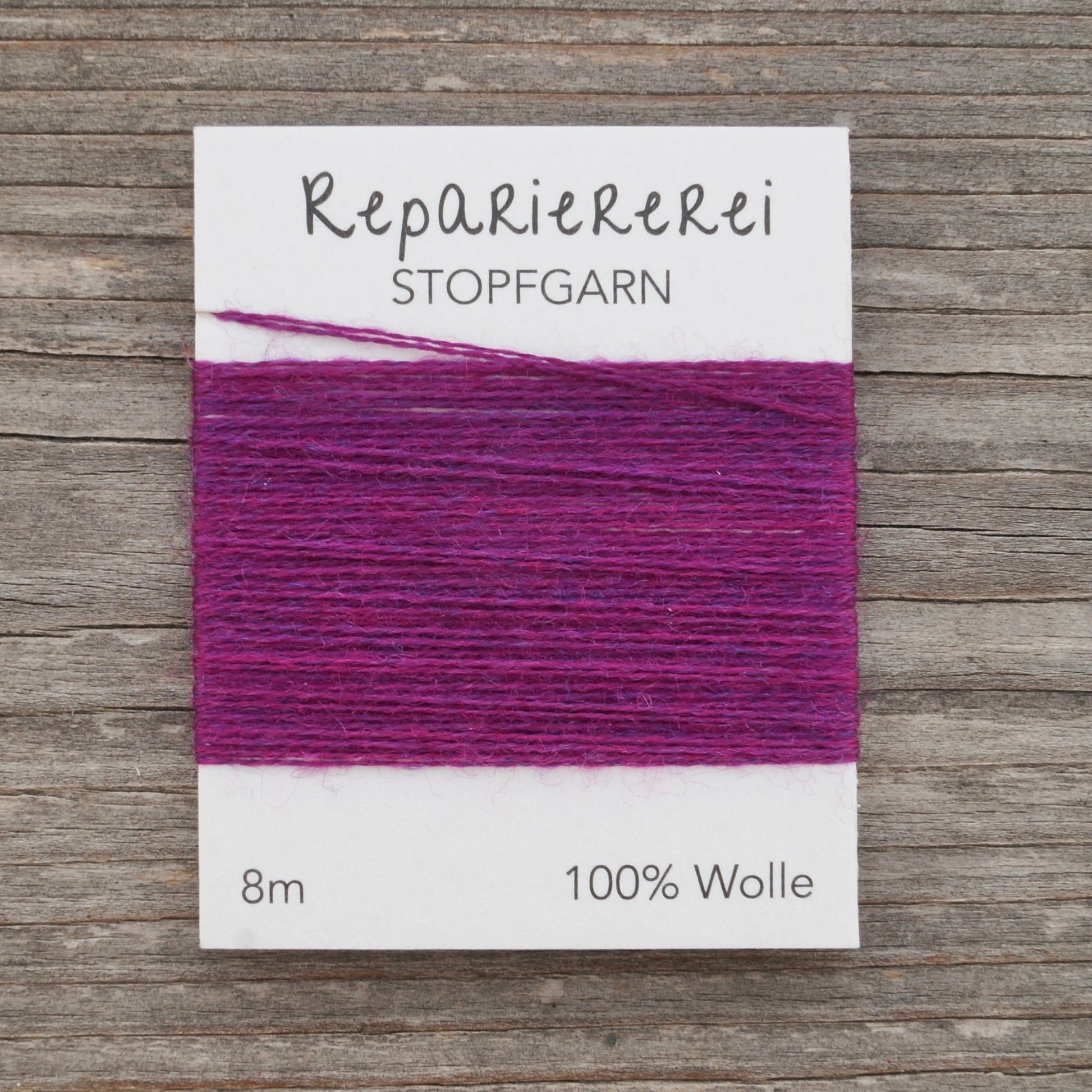 Stopfgarn Wolle 5030 Lila mit Violett - Repariererei