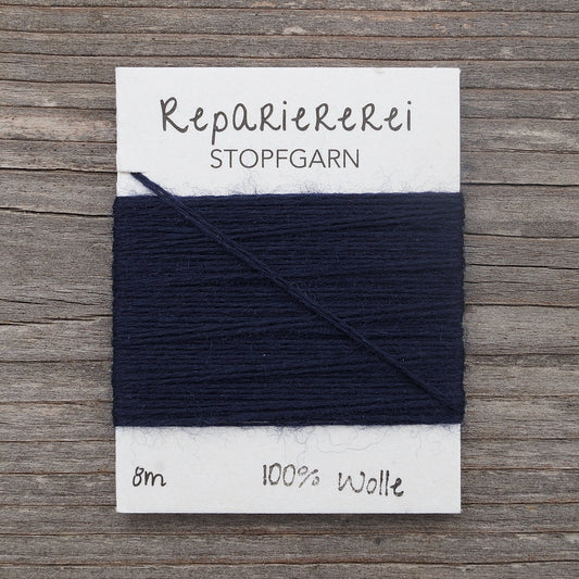 Stopfgarn Wolle 6022 Navy - Repariererei