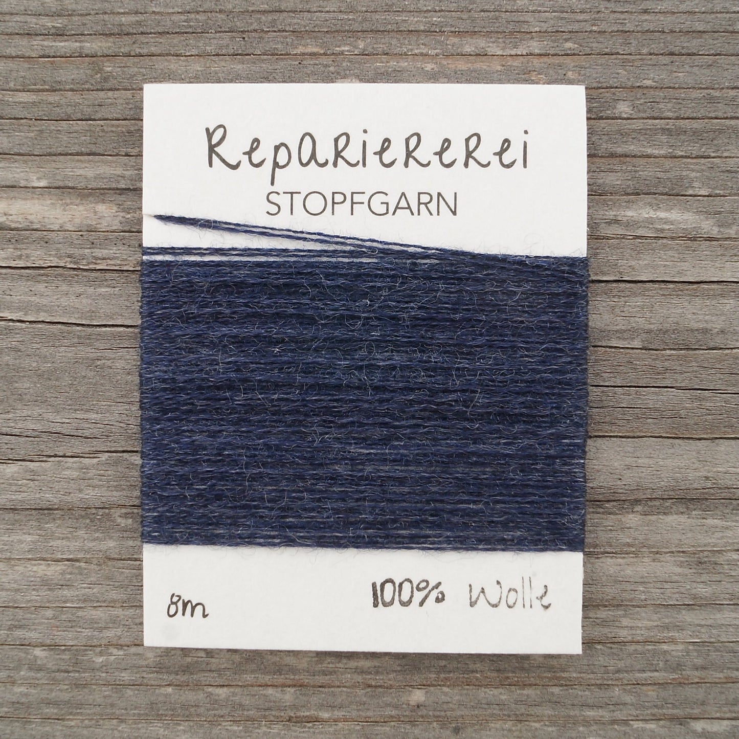 Stopfgarn Wolle 6038 Jeans dunkel - Repariererei