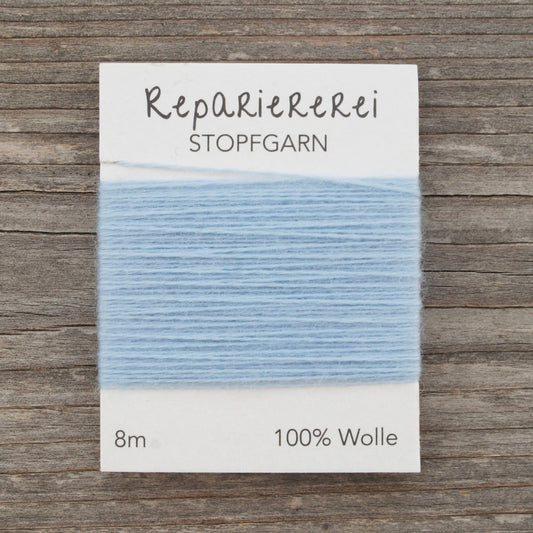Stopfgarn Wolle 6042 Himmelblau - Repariererei
