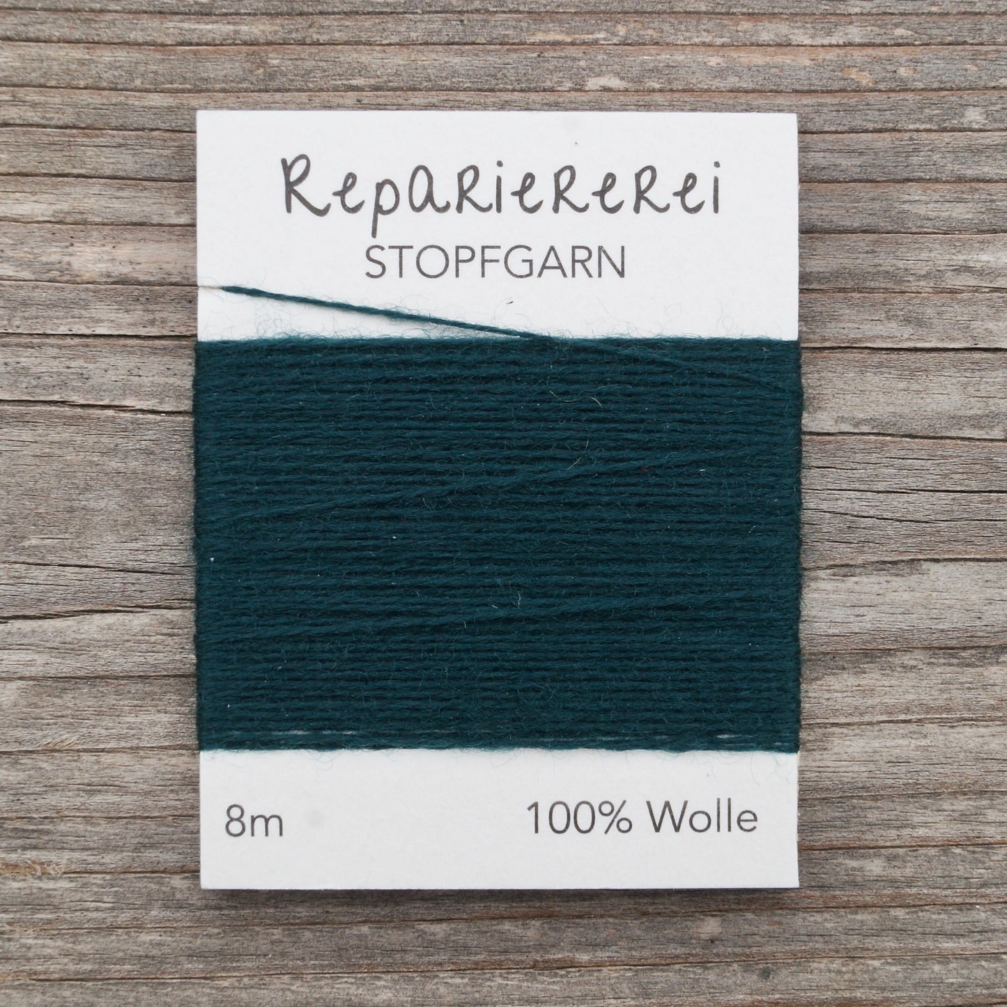 Stopfgarn Wolle 8023 Tanne - Repariererei