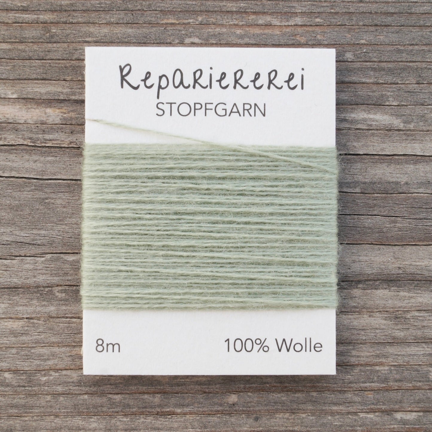 Stopfgarn Wolle 8042 Salbei hell - Repariererei