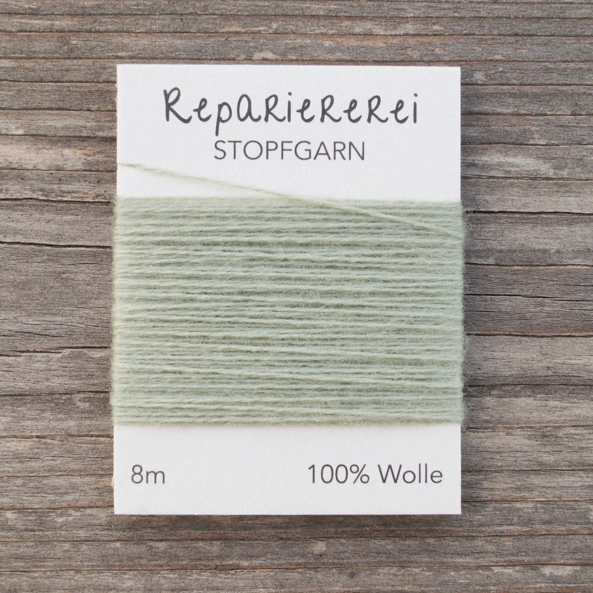 Stopfgarn Wolle 8042 Salbei hell - Repariererei