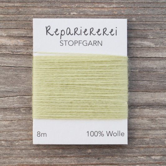 Stopfgarn Wolle 8043 Frühlingsgrün - Repariererei