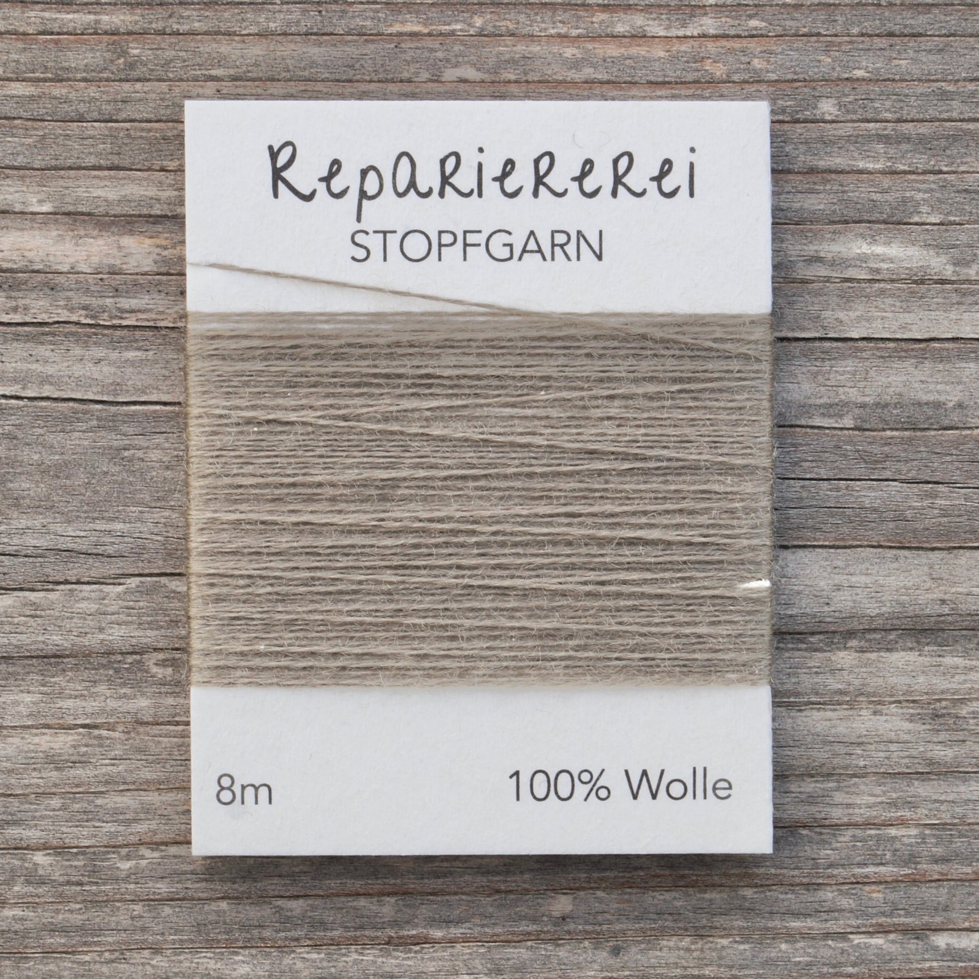 Stopfgarn Wolle 8044 Khaki - Repariererei
