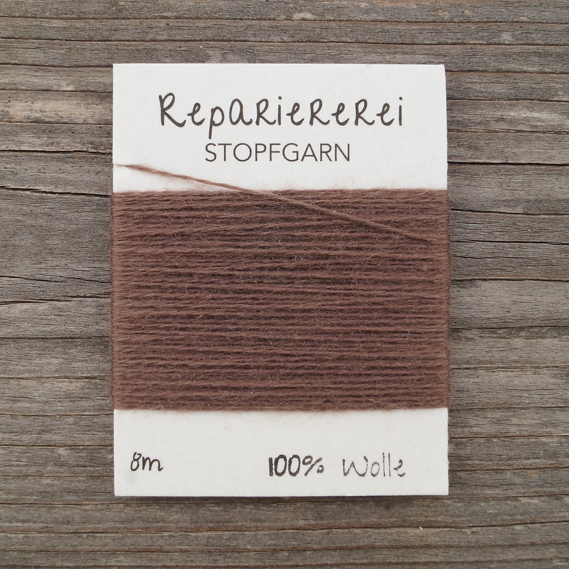 Stopfgarn Wolle 9036 Nougat - Repariererei
