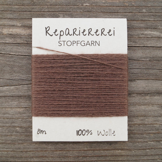 Stopfgarn Wolle 9036 Nougat - Repariererei